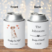 Aangepaste huisdier bruiloft Koelbox Blikjeskoeler