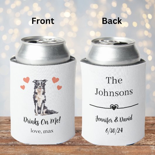 Aangepaste huisdier bruiloft Koelbox Blikjeskoeler