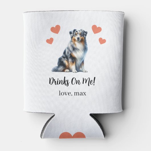 Aangepaste huisdier bruiloft Koelbox Blikjeskoeler (Voorkant)