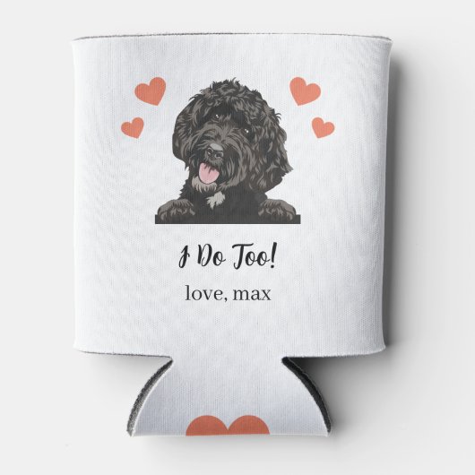 Aangepaste huisdier bruiloft Koelbox Blikjeskoeler (Voorkant)