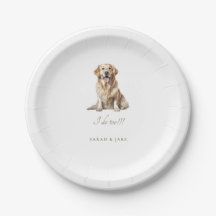 Aangepaste huisdier bruiloft servetten