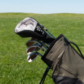 Aangepaste Huisdier Bulldog foto gepersonaliseerd Golfheadcover (Insitu)