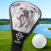 Aangepaste Huisdier Bulldog foto gepersonaliseerd Golfheadcover