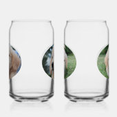 Aangepaste huisdier foto, 2 glazen set (Rechts)