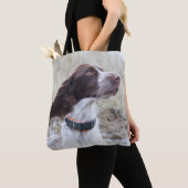 Aangepaste huisdier foto 2 zijdig tote bag (Dichtbij)