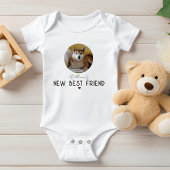 Aangepaste huisdier foto Baby - gepersonaliseerde Romper
