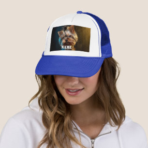 Aangepaste huisdier foto gepersonaliseerde cadeau, trucker pet