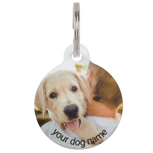 Aangepaste huisdier foto hond liefhebber aandenken huisdierpenning
