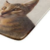 Aangepaste Huisdier Foto Kat Hond met Naam Quote S Snijplank (Hoek)