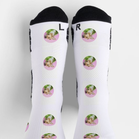 Aangepaste huisdier foto Sokken (Top)