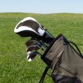 Aangepaste Huisdier Hond Foto Black Labrador Golfheadcover (Insitu)