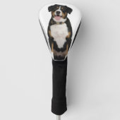 Aangepaste Huisdier Hond Foto Burnese Mountain Golfheadcover (Voorkant)