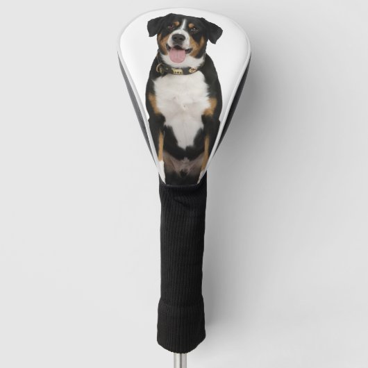 Aangepaste Huisdier Hond Foto Burnese Mountain Golfheadcover (Voorkant)