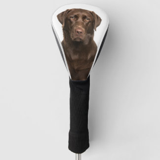 Aangepaste Huisdier Hond Foto Chocolade Labrador Golfheadcover