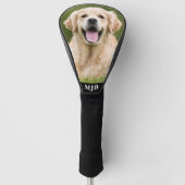 Aangepaste Huisdier Hond Foto Golden Retriever Gep Golfheadcover (Voorkant)