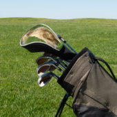 Aangepaste Huisdier Hond Foto Golden Retriever Golfheadcover (Insitu)