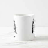 Aangepaste huisdier hond hand tekening koffiemok (Center)