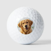 Aangepaste Huisdier Hond Modern Gepersonaliseerd Golfballen (Voorkant)