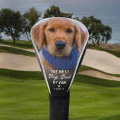 Aangepaste huisdier hond papa foto golfheadcover