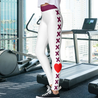 Aangepaste Huisdier Kat Moeder Wit Diepe Bes Patte Leggings