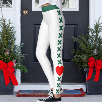 Aangepaste Huisdier Kat Moeder Witte Pijnboom Groe Leggings