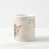 Aangepaste Huisdier Kitten Kat Hond Foto Sjabloon Koffiemok (Center)