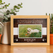 Aangepaste huisdier Memorial aandenken foto Poster