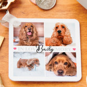 Aangepaste huisdier Memorial Hond Kat Verlies 8 Fo Sleutelhanger