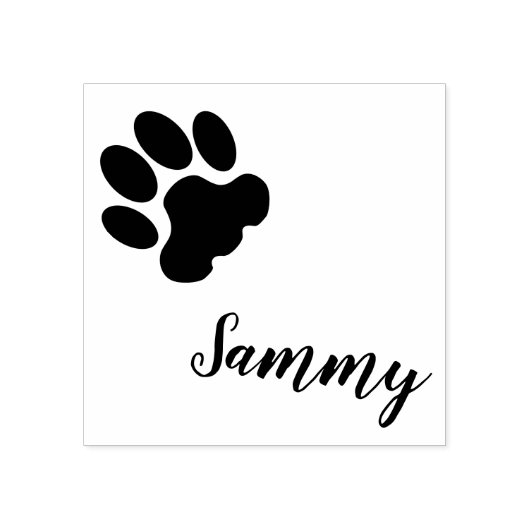 Aangepaste huisdier naam stempel, aangepaste huisd rubberstempel (Afrduk)