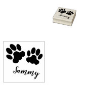 Aangepaste huisdier naam stempel, aangepaste huisd rubberstempel (Gestempeld)