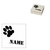 Aangepaste huisdier naam stempel, aangepaste huisd rubberstempel (Gestempeld)