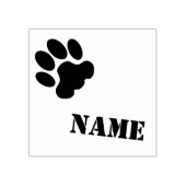 Aangepaste huisdier naam stempel, aangepaste huisd rubberstempel (Afrduk)