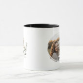 Aangepaste Huisdier Portret Hond Mama Golden Doodl Mok (Midden)