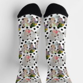 Aangepaste Huisdier Sokken Hond Mam Gift 2 Foto's (Top)