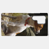 Aangepaste huisdier telefoonhoesje met behulp van samsung galaxy hoesje (Achterkant horizontaal)