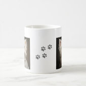 Aangepaste huisdierbeker met jouw foto & naam koffiemok (Center)