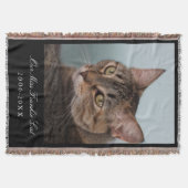 Aangepaste huisdierendeken - Uw huisdier Memorial Deken (Voorkant)