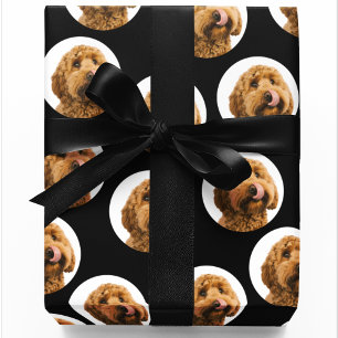 Aangepaste huisdierfoto cadeaupapier