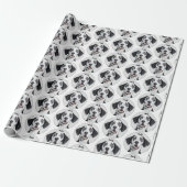 Aangepaste huisdierfoto | Gepersonaliseerd Cadeaupapier (Uitgerold)