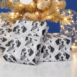 Aangepaste huisdierfoto Gepersonaliseerd Cadeaupapier
