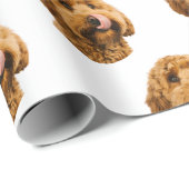 Aangepaste huisdierfoto | Gepersonaliseerd  Cadeaupapier (Rol Hoek)