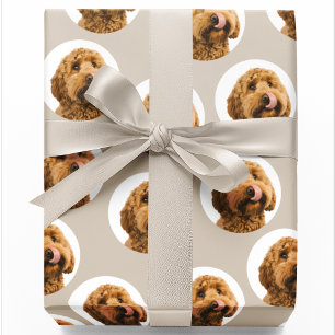 Aangepaste huisdierfoto   Gepersonaliseerd   Cadeaupapier