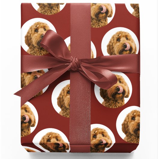 Aangepaste huisdierfoto | Gepersonaliseerd Cadeaupapier