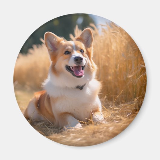 Aangepaste huisdierfoto magneet (Voorkant)