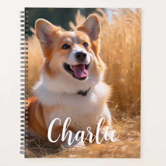 Aangepaste huisdierfoto planner (Voorkant)