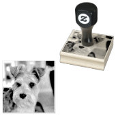 Aangepaste huisdierfoto rubberstempel (Gestempeld)