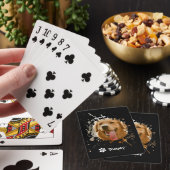 Aangepaste huisdierfoto-speelkaarten met naam – Pe Pokerkaarten (Insitu)