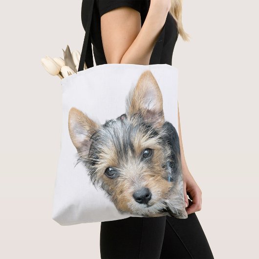 Aangepaste huisdierfoto tote bag
