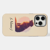 Aangepaste huisdiernaamoptie iPhone hoesje (Achterkant horizontaal)