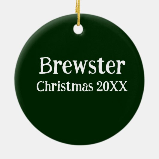 Aangepaste huisdierornament - Gepersonaliseerd fot Keramisch Ornament (Achterkant)